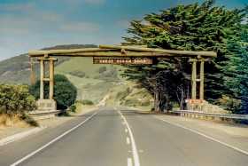 The gateway to the Great Ocean Road - this is actually a quarter into the road's length!