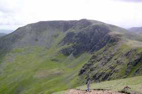 The biggest fell for the day - High Stile - from Red Pike
