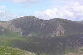 Eel Crag and Sail visible today from Dale Head