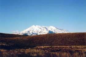 Ruapehu Volcano, 2796m