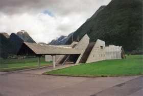 The Norwegian Glacier Museum at Fjærland