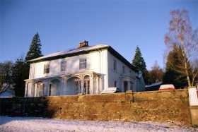Hawkshead Youth Hostel looks grand in the morning sun