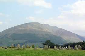 Castlerigg stone circle near Blencathra