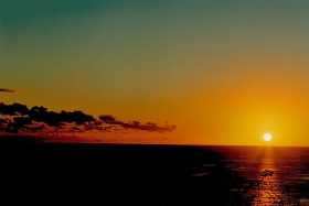 Sunset from Honeymoon Hill, Naviti